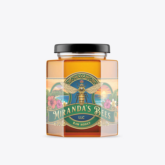 Lehua Honey 3 oz jar from Miranda's Bees