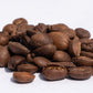 Medium roasted Red Catuai coffee beans grown in Kaʻū, Hawaiʻi